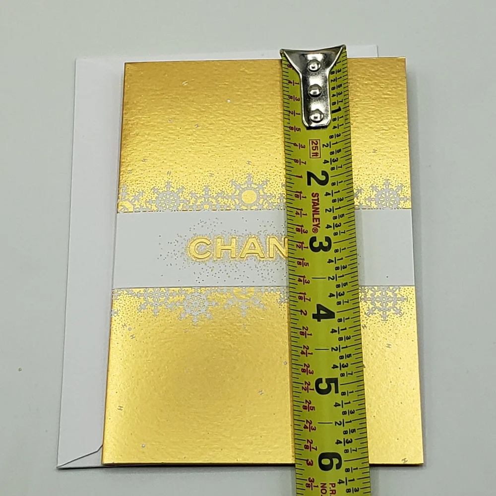 CHANEL Holiday Gift Bag with Card